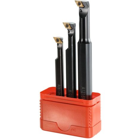 Set 9 Pezzi Barre Alesatrici 12mm Con Testa 50mm - Per Macchine CNC, MT4-M16 - Foto 6