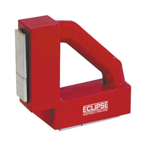 Squadra Magnetica Dime 90° Per Lavorazioni - Forza Magnetica 18Kg, Con Smussi Per Angoli 30° E 60°