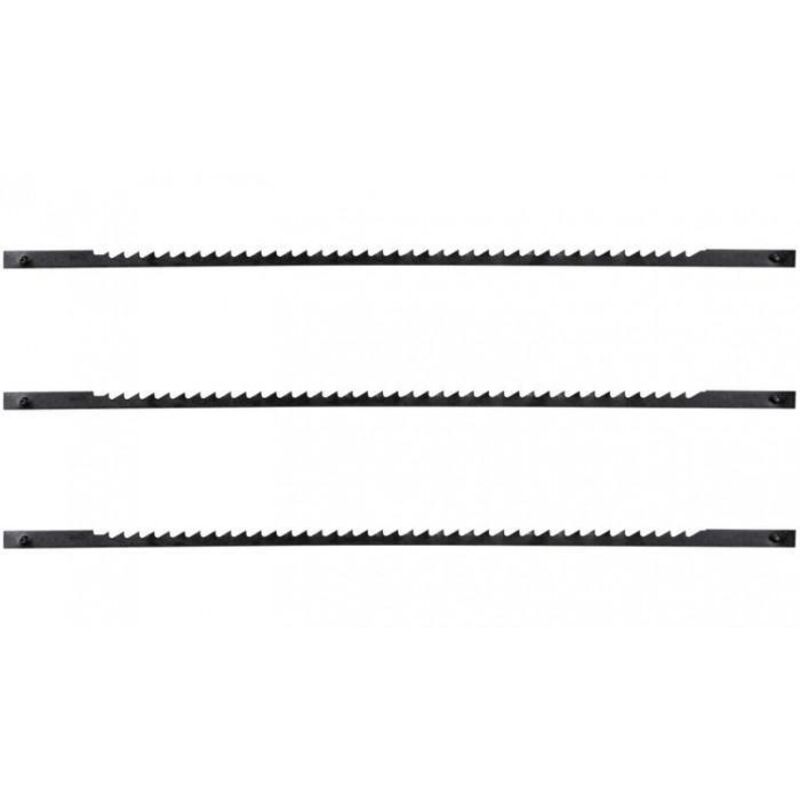 Lot De 10 Lames Pour Scie à Chantourner 130mm - TPI 10, 14, 21 Pour Bois, Plastique, Métal Neuf