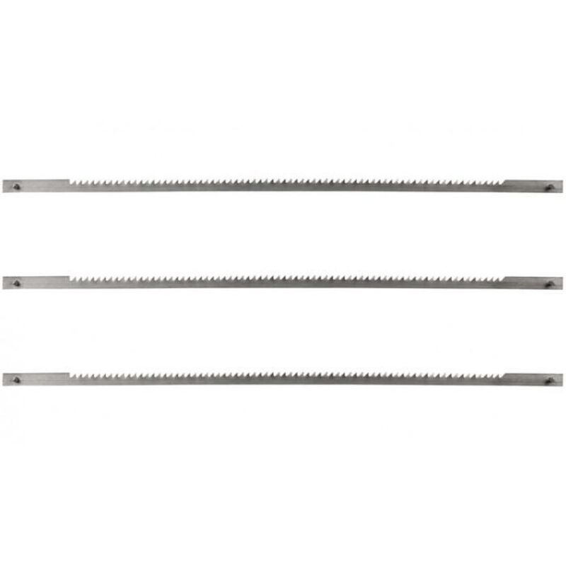Scheppach - Lames pour Scies à Chantourner 135x3x0,5mm I Lot de 6 - 10 dents I Convient parfaitement au bois