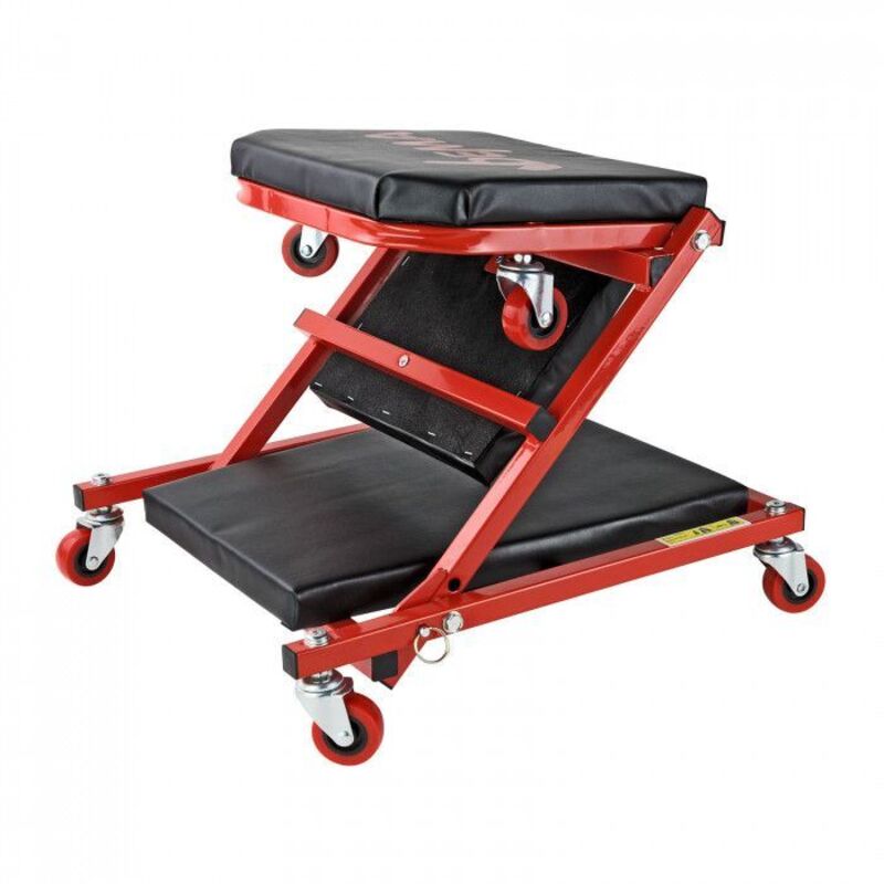 Chariot De Mécanicien Parkside + Tabouret D'atelier - Neuf Et Livraison Offerte
