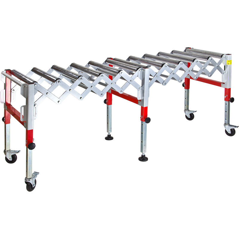 Table à rouleaux extensible RB 2100F - 200 kg