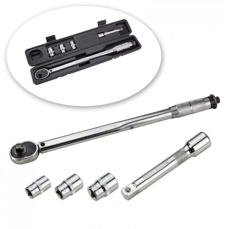 Clé Dynamométrique 1/2 Pouce - 42-210 Nm (4-21,4 M.kg) Avec étui