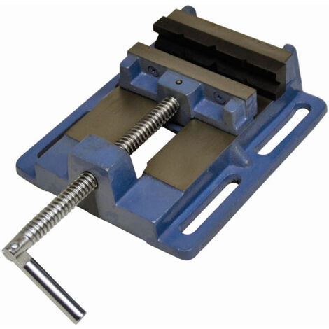 Güde – Étau pour perceuse à colonne 125 mm – Mâchoires en acier – Ouverture 100 mm – Maintien efficace des pièces à travailler