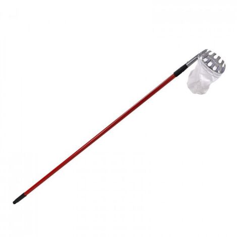 Cueille-Fruits Télescopique 4,2m RATSTONE - Manche Acier Inoxydable | Léger Et Réglable | Pour Pommes, Poires, Etc.