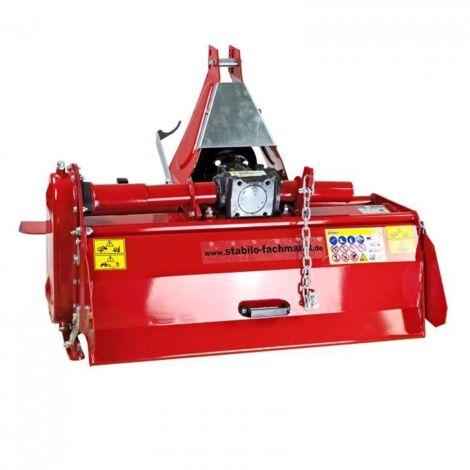 Dema – Fraise rotative arrière 1050 mm – Pour tracteurs 20-30 CV – 20 couteaux – Profondeur de travail jusqu'à 100 mm