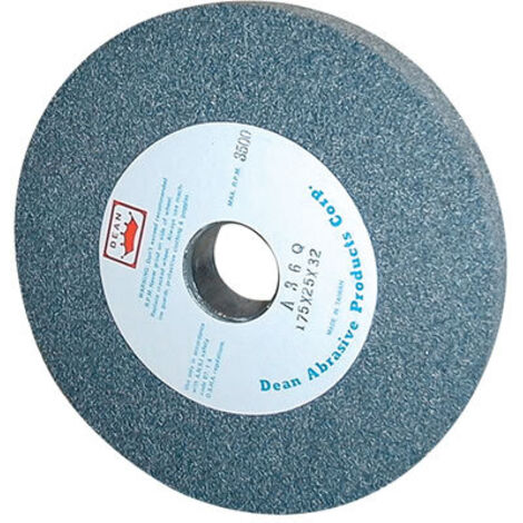 Güde – Meule à touret 150 mm – Grain 60 – Alésage 32 mm – Pour affûtage pièces métalliques – Adaptateur 12,7 mm inclus - G55271