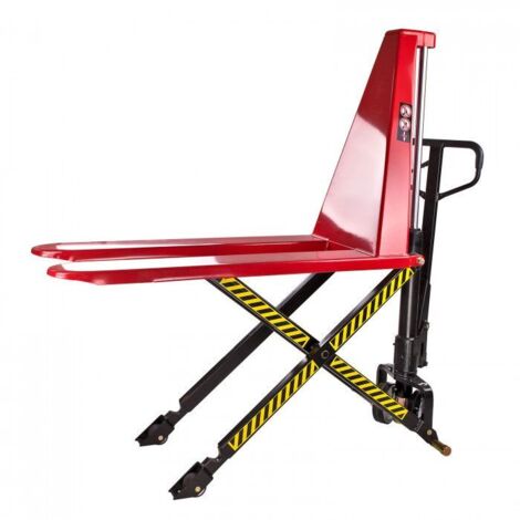 Table élévatrice Manuelle Cormak HT15C - Capacité 1500 Kg, Hauteur De Levée 800 Mm, Transpalette Haute, Neuf