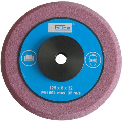 Meule abrasive Ø 125 mm pour affûteuse de lame CV G94220 et G94225