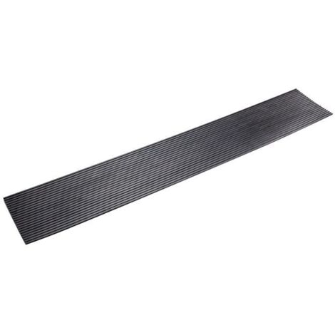 Rampe de seuil / d'accès / bordure - 900 x 150 x 20 mm - caoutchouc