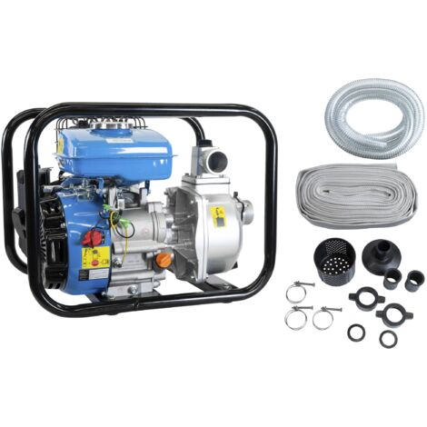 Güde – Motopompe thermique 4 temps 1,2 kW – Débit max. 15000 l/h – Hauteur de refoulement 22 m – Pour drainage et irrigation (1/5)