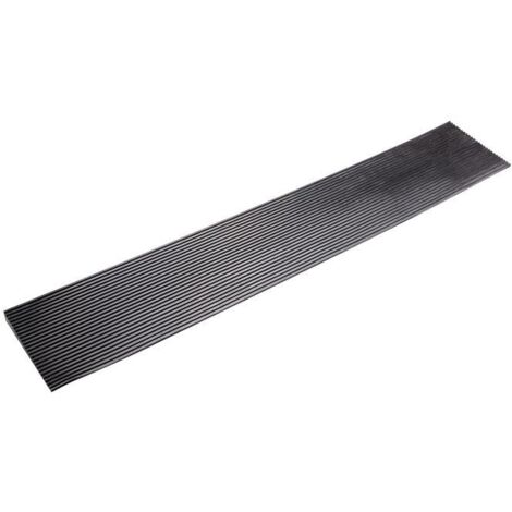 Rampe de seuil / d'accès / bordure - 900 x 150 x 25 mm - caoutchouc