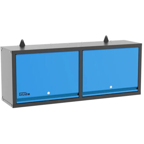 Güde – Armoire d'atelier suspendue 2 portes – Largeur 1200 mm – Hauteur 460 mm – Verrouillage séparé – Vérins à gaz pour ouverture douce - GWS 2 T