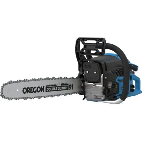Güde – Tronçonneuse thermique 62 cm³ 3,9 CV – Longueur de coupe 500 mm – Système anti-vibrations – Démarrage Easy Reverse Start - KS 500-62
