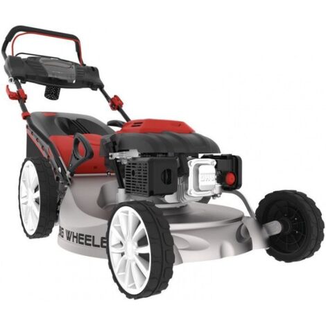 Güde – Tondeuse thermique autotractée 4 temps – Moteur 3,5 kW – Largeur de coupe 550 mm – Pour surfaces jusqu'à 2200 m² – Sac de 65 litres