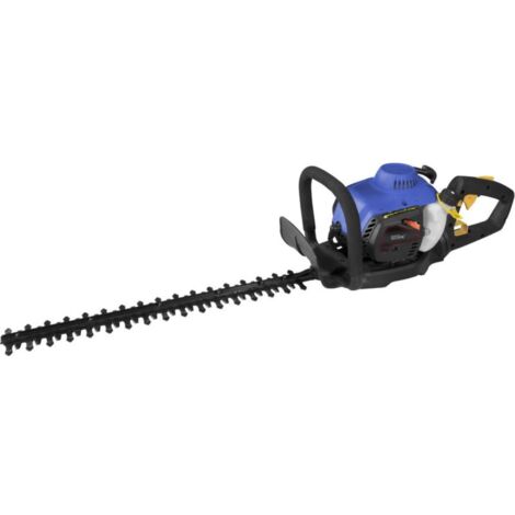 Güde – Taille-haie thermique 615mm – Moteur 2 temps 26cm³ – Puissance 0,75 kW – Profondeur de coupe 24mm – Système anti-vibration
