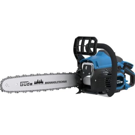 Güde – Tronçonneuse thermique 400mm – Moteur 2 temps 1,9 CV – Cylindrée 38 cm³ – Système anti-vibration – Coupe précise pour bois dur - KS 400-38
