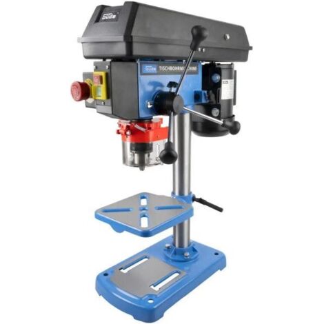 Güde – Perceuse à colonne 500W – 9 vitesses 500-2500 t/min – Mandrin B16 1,5-16mm – Profondeur 50mm pour bois et métal