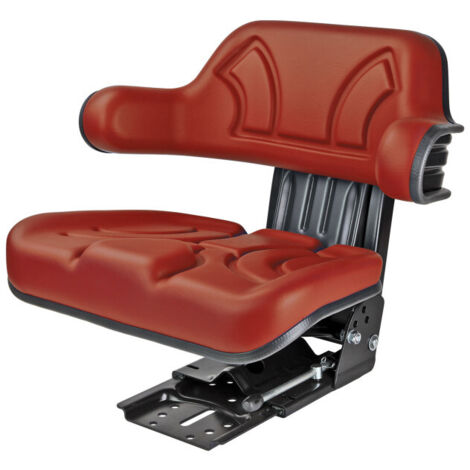 Siège de tracteur DTS 120 AVFLN rouge