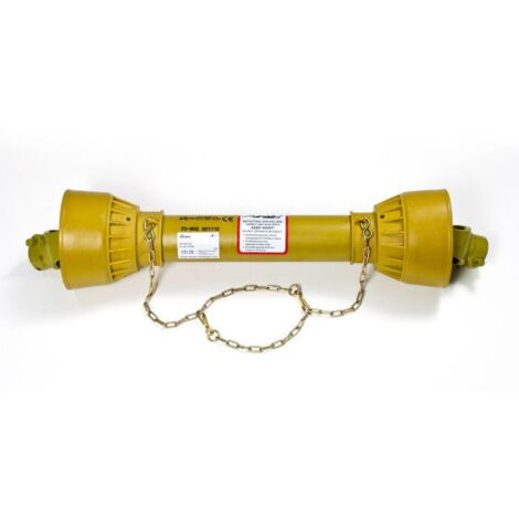 Dema – Cardan 750-1000 mm – Arbre à cardan 1 3/8' – 6 dents – Puissance maximale 280 Nm – Vitesse 540 t/min pour tracteurs jusqu'à 27 cv