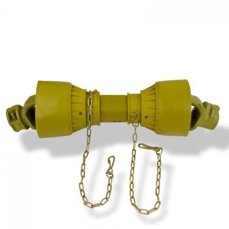 Dema – Cardan 520 - 610 mm – Arbre à cardan 1 3/8' – 6 dents – Puissance 460 Nm – Compatible tracteurs jusqu'à 35 CV - D67827