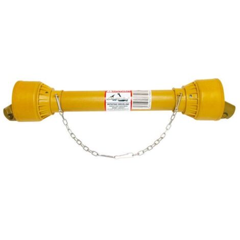 Dema – Cardan 800-1100 mm – Arbre 1 3/8' 6 dents – Couple 210 Nm – Compatible avec tracteurs jusqu'à 16 cv – Usage agricole intensif - PTO 80-110