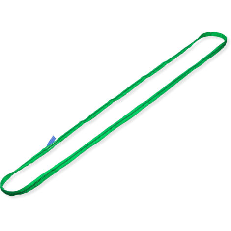 Élingue textile ronde sans fin 2 Tonnes 6 mètres sans fourreau