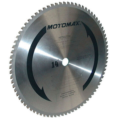 Lame de scie circulaire carbure 355 mm 72 dents – Alésage 25,4 mm – Pour coupes précises dans métaux – Compatible scies à métaux Güde - G40555