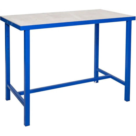 Güde – Établi 1200 x 600 mm – Plan de travail hêtre 38 mm – Structure acier 40 x 40 mm – Capacité 400 kg – Hauteur 850 mm