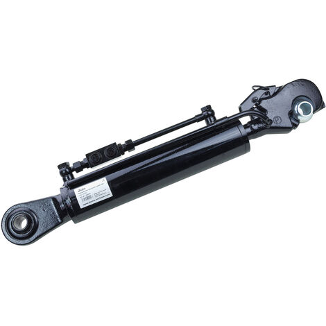 Dema – Tirant hydraulique CAT II 610-890 mm – Bloc de verrouillage intégré – Poussée 7,6 T – Traction 5,7 T – Pression 200 bar (1/2)