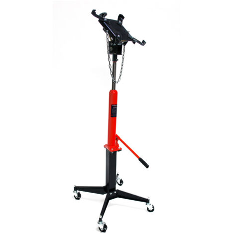 Dema – Vérin de fosse 0.5 T – Charge max. 500 kg – Hauteur de travail 1250 à 1750 mm – Plaque de support adaptable – 4 roues directionnelles