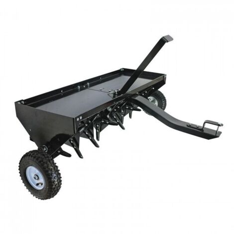 Dema – Scarificateur manuel 120 cm – 32 couteaux spéciaux pour gazon – Construction robuste en métal – Largeur de travail 1200 mm