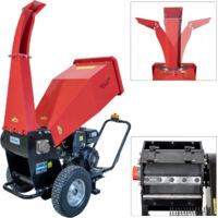 Güde – Broyeur de végétaux thermique 420 cm³ – Puissance 8,6 kW – Diamètre de coupe 100 mm – Moteur 4 temps Power Engine