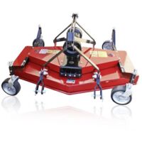 Dema – Broyeur de végétaux électrique 1500mm – 3 couteaux Ø 510mm – Transmission par courroie – Pour tracteurs 30-48 CV