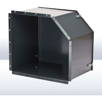 Extension - Elargisseur droit pour cabine de sablage / sableuse D24281