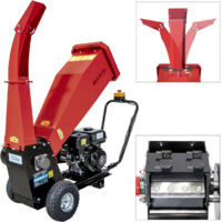 Güde – Broyeur de végétaux thermique – Moteur 4 temps 4,1 kW – Diamètre de coupe 50 mm – Cylindrée 212 cm³ – Sécurité manque d'huile