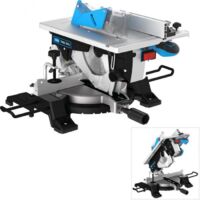 Güde – Scie combinée sur table et onglet 1800W – Ø lame 254mm – Vitesse 4800 t/min – Hauteur de coupe 60mm – Pour bois dur