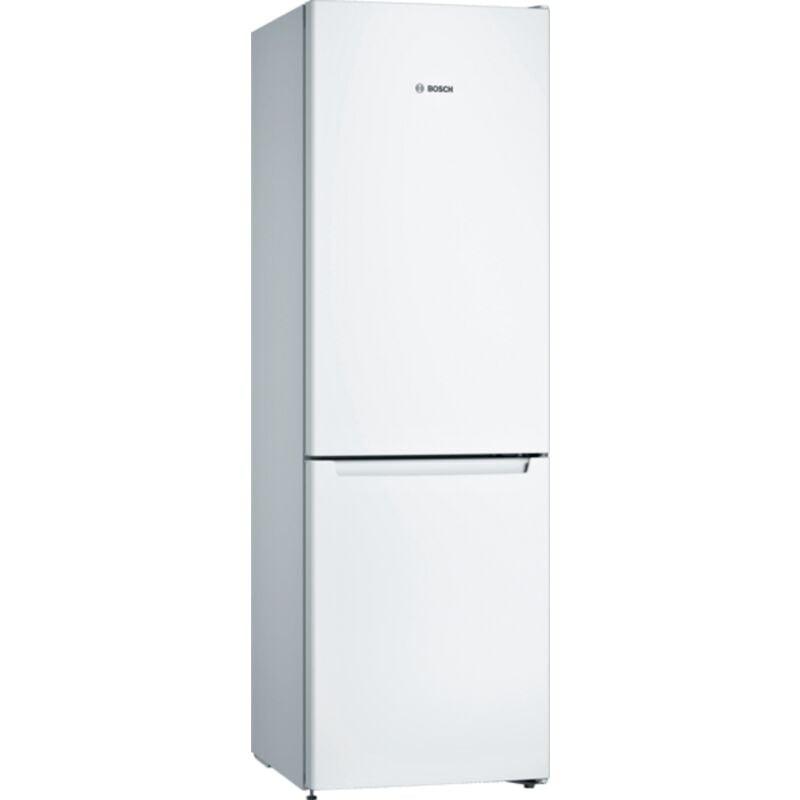 Bosch KGN36NWEA Serie 2, Freistehende 60 x mit cm, 186 Kühl-Gefrier-Kombination Gefrierbereich Weiß unten