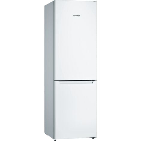 Bosch KGN36NWEA Serie 2, Freistehende Kühl-Gefrier-Kombination mit  Gefrierbereich unten, 186 x 60 cm, Weiß