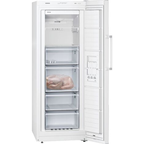 Siemens iQ300, Freistehender Gefrierschrank, 161 x 60 cm, weiß GS29NVWEP | Kühlschränke