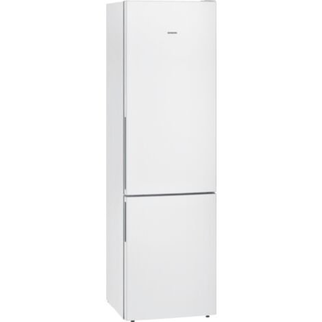 Siemens iQ500, Freistehende Kühl-Gefrier-Kombination mit Gefrierbereich  unten, 201 x 60 cm, weiß KG39EAWCA