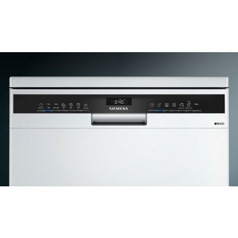 Siemens iQ300, Freistehender Geschirrspüler, XXL, 60 cm breit, 84,5 cm  hoch, Weiß SN23HW00KE