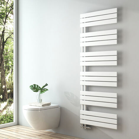 S'Afielina – Sèche-serviette eau chaude en acier 1599x600mm – 958W – Connexion latérale – Pression 5 bars – Kit de montage inclus