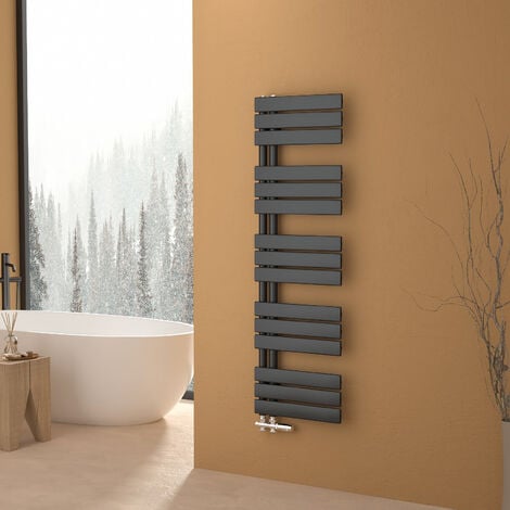 Aquamarin® sèche-serviette pour salle de bain - mural, à eau