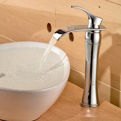 Auralum Rubinetto Miscelatore Nero Opaco Per Lavabo - Acciaio Inox 304, Altezza 110mm