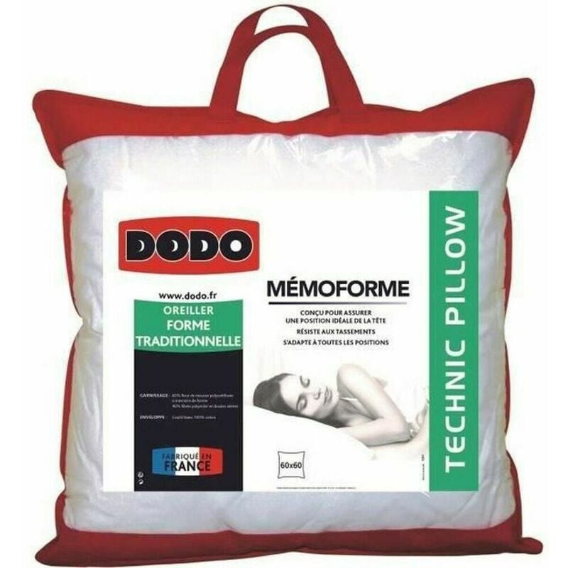 Almohada DODO FRESH - espuma con memoria de forma de efecto