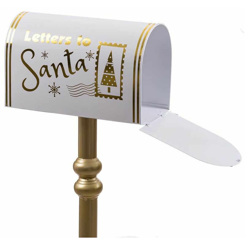 Letters for Santa Metal Mailbox