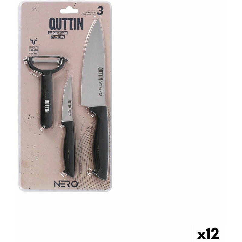 Pinzas cocina acero 30cm quttin