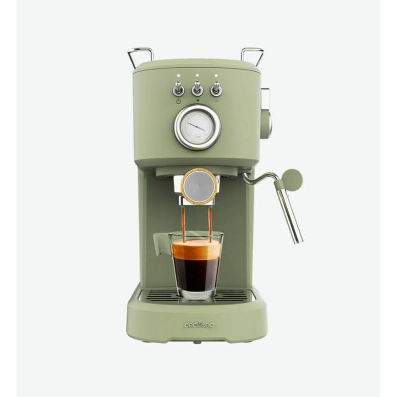 Cafetera express - Cecotec Power Espresso 20 Tradizionale, 20 bar, 1350 W,  1.5
