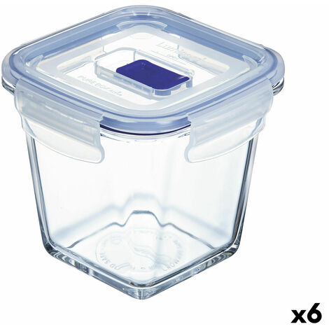 Recipiente Hermetico Rectangular de Cristal LUMINARC Pure Box